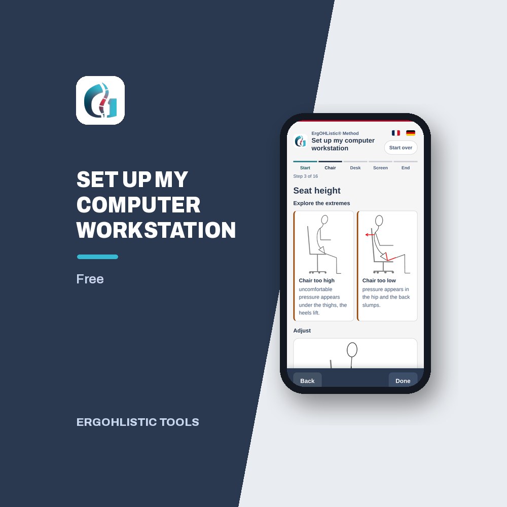 The workstation set-up tool