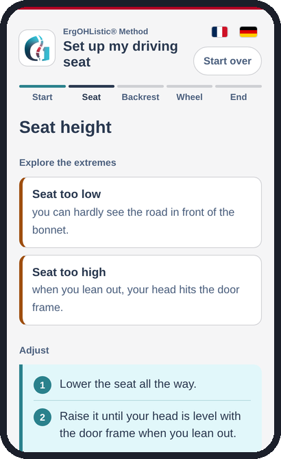 The car seat set-up tool